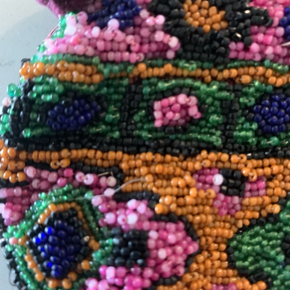 Antique Beaded Evening Purse - Picture 4 of 8